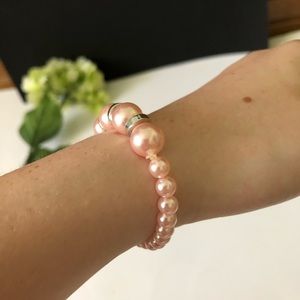Pink Pearl Bracelet
